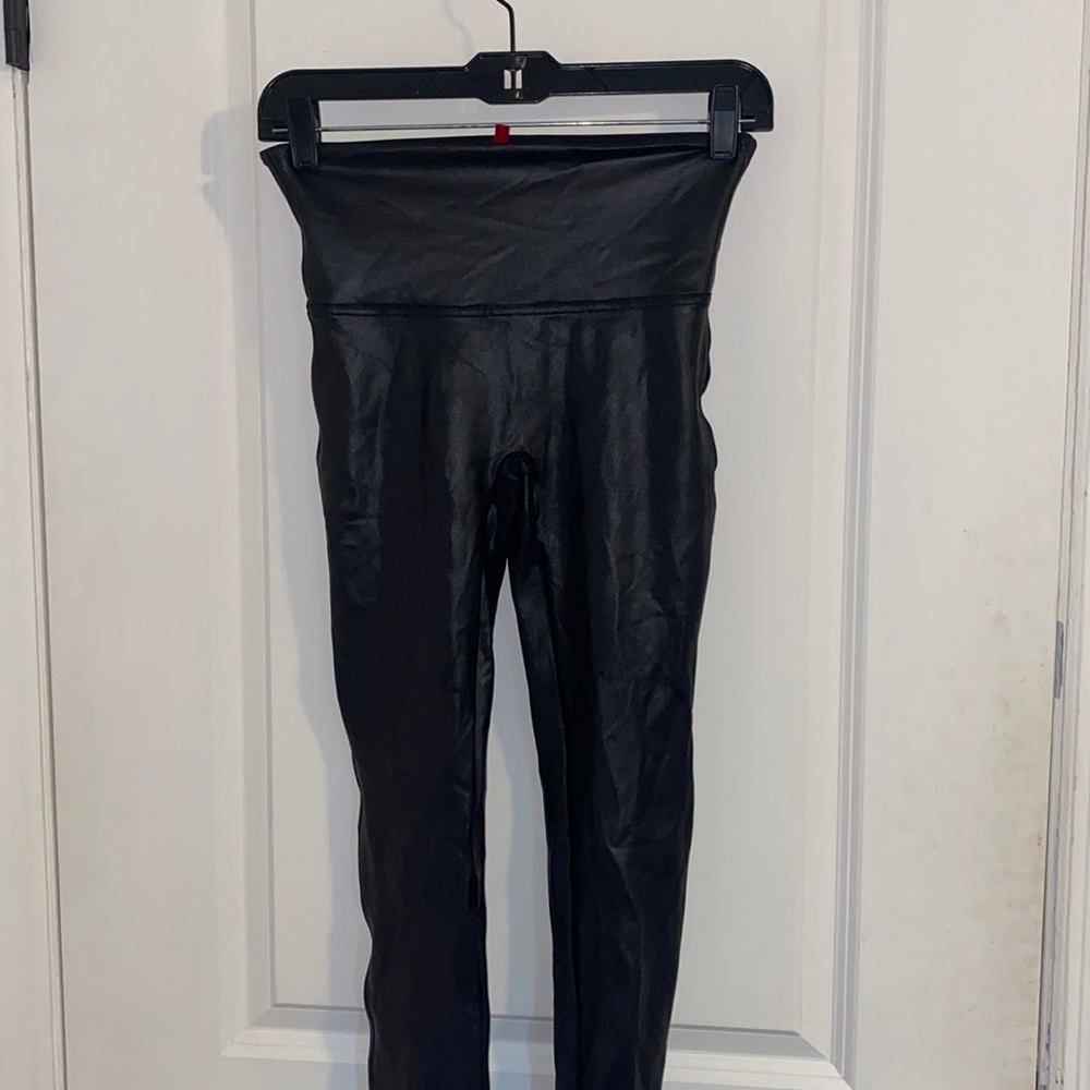 Spanx Leather Leggings